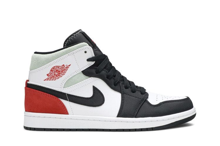 Men's Air Jordan 1 Mid SE 'Red Black Toe'