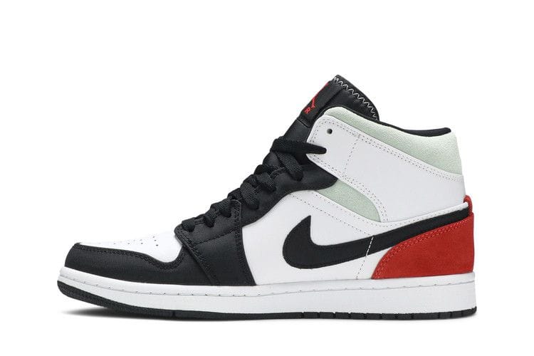 Men's Air Jordan 1 Mid SE 'Red Black Toe'