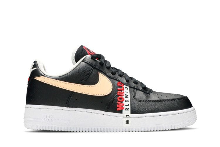 Men's Air Force 1 Low 'Worldwide Pack - Black Crimson'