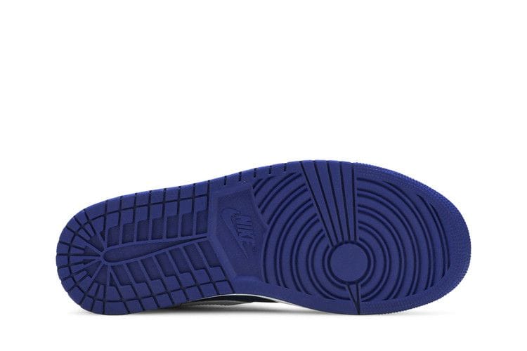 Men's Air Jordan 1 Mid 'White Deep Royal Blue'