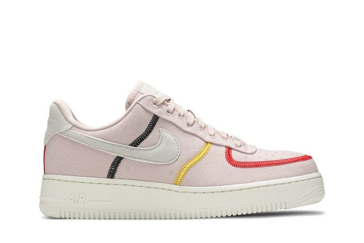 Women's Air Force 1 '07 Low LX 'Stitched Canvas - Siltstone Red'
