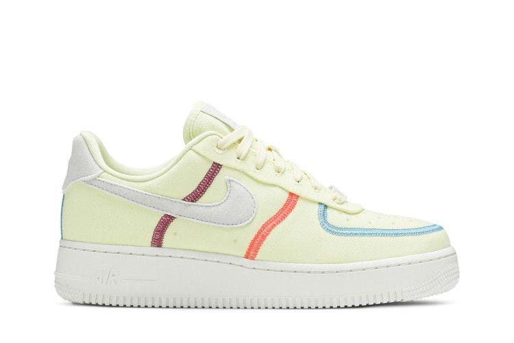 Women's Air Force 1 '07 Low LX 'Stitched Canvas - Life Lime'
