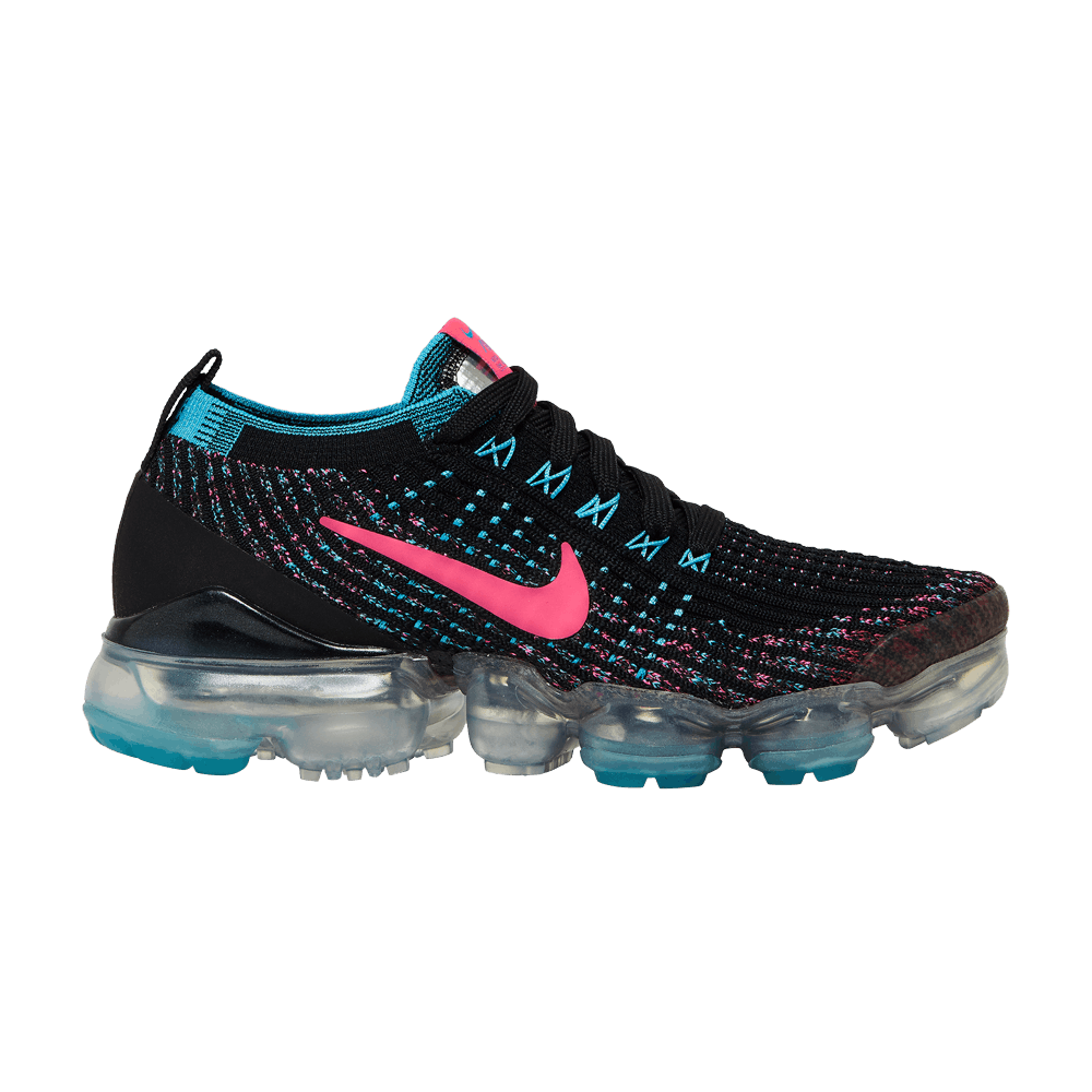 Women's Air VaporMax Flyknit 3 'Black Hyper Pink Blue'