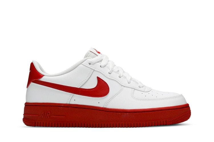 Air Force 1 GS 'White Red Sole'