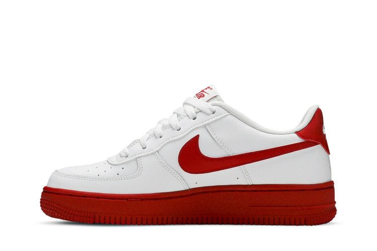 Air Force 1 GS 'White Red Sole'