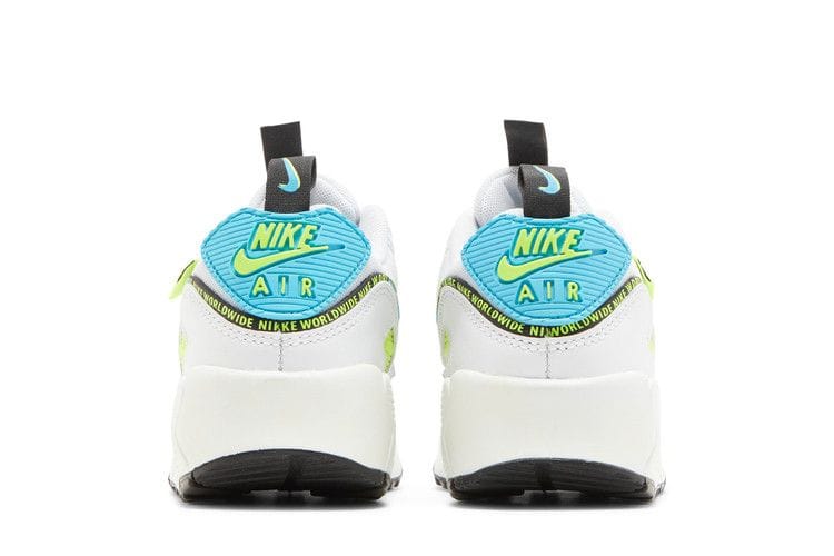 Air Max 90 SE GS 'Worldwide Pack - Blue Fury Volt'
