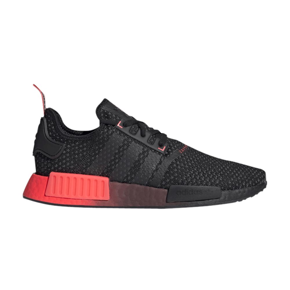 Men's NMD_R1 Knit 'Black Signal Pink'