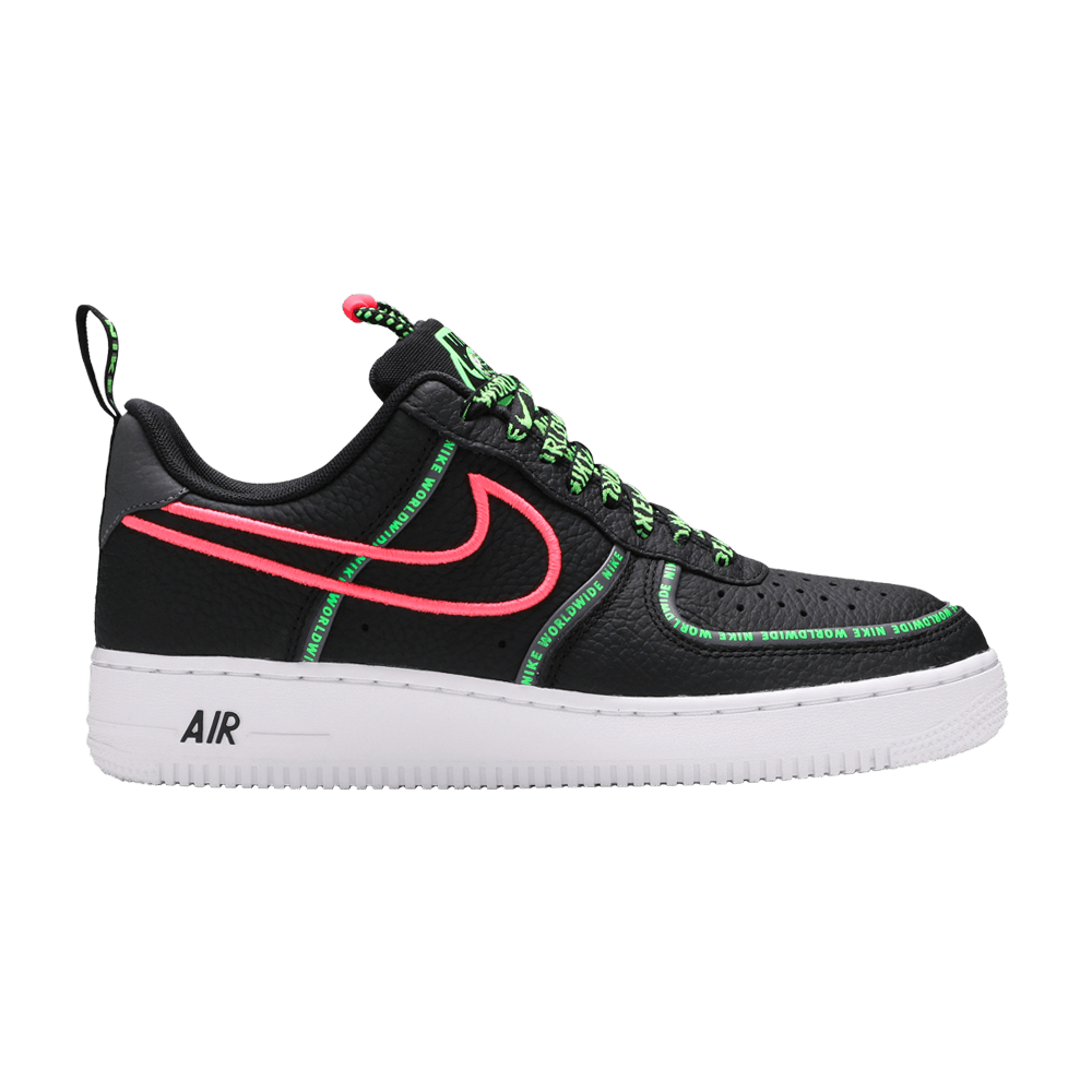 Men's Air Force 1 '07 Premium 'Worldwide Pack - Black Green Strike'