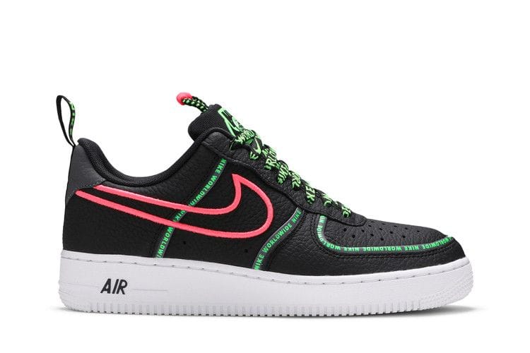 Men's Air Force 1 '07 Premium 'Worldwide Pack - Black Green Strike'