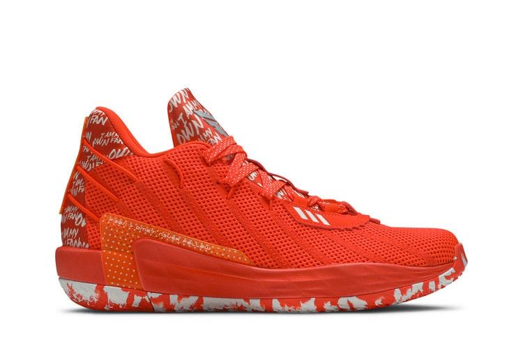 Men's Dame 7 'I Am My Own Fan - Solar Red'