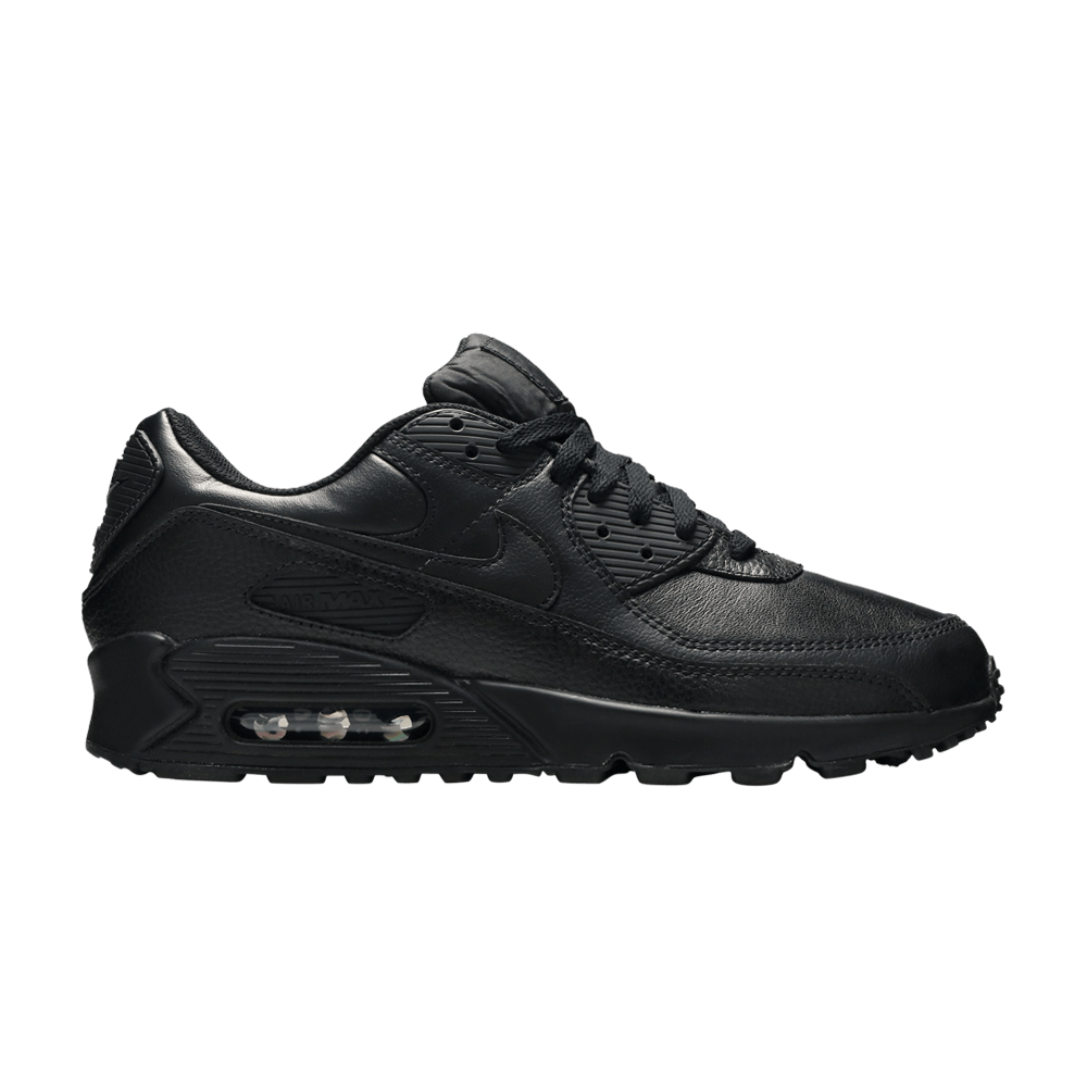 Men's Air Max 90 Leather 'Triple Black'