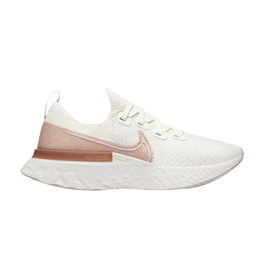Women's React Infinity Run Flyknit 'Sail Metallic Copper'