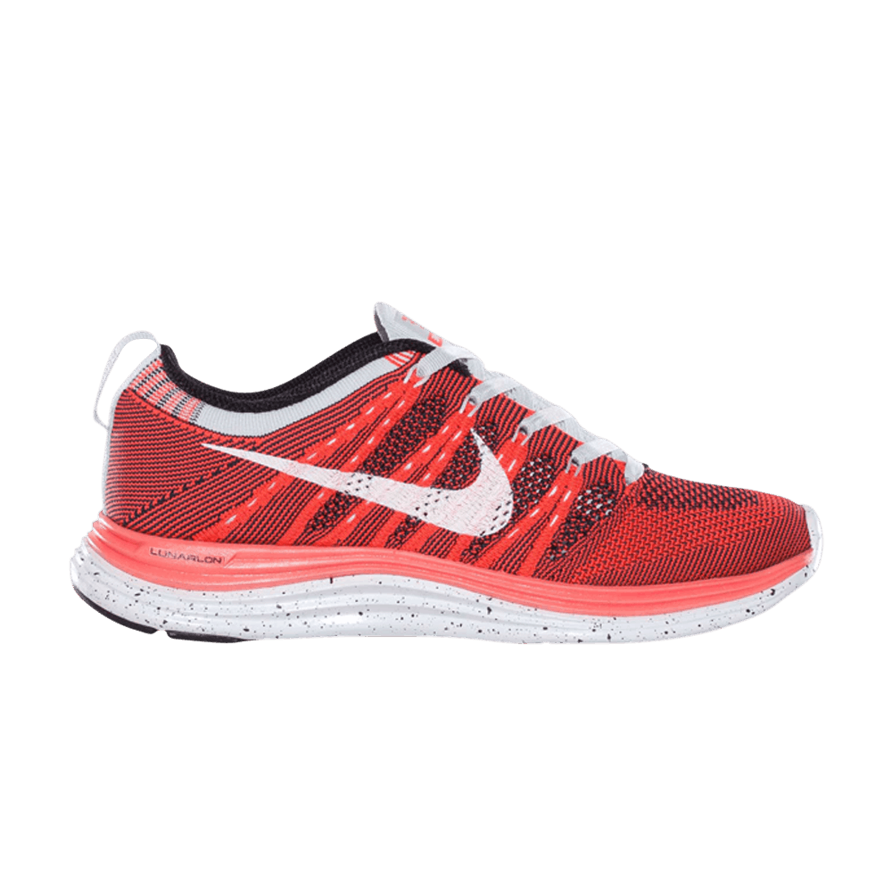 Women's Flyknit One+ 'Bright Crimson Obsidian'