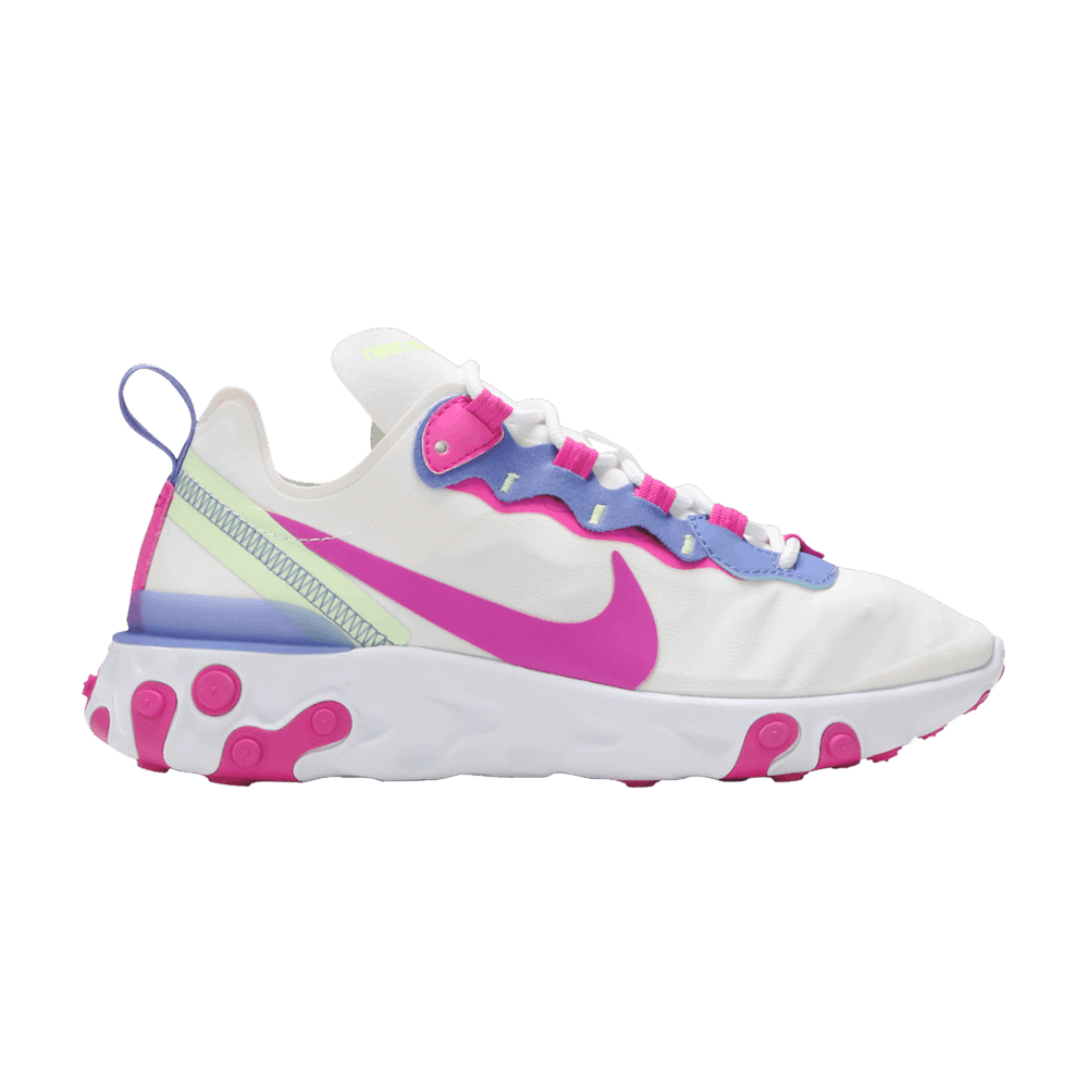 Women's React Element 55 'White Fire Pink'