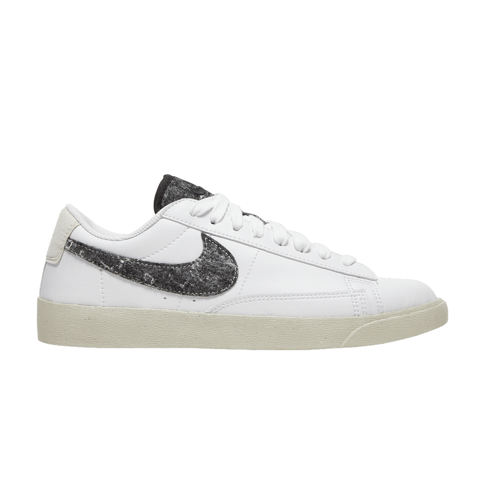 Women's Blazer Low SE 'Recycled Wool Pack - White Black'