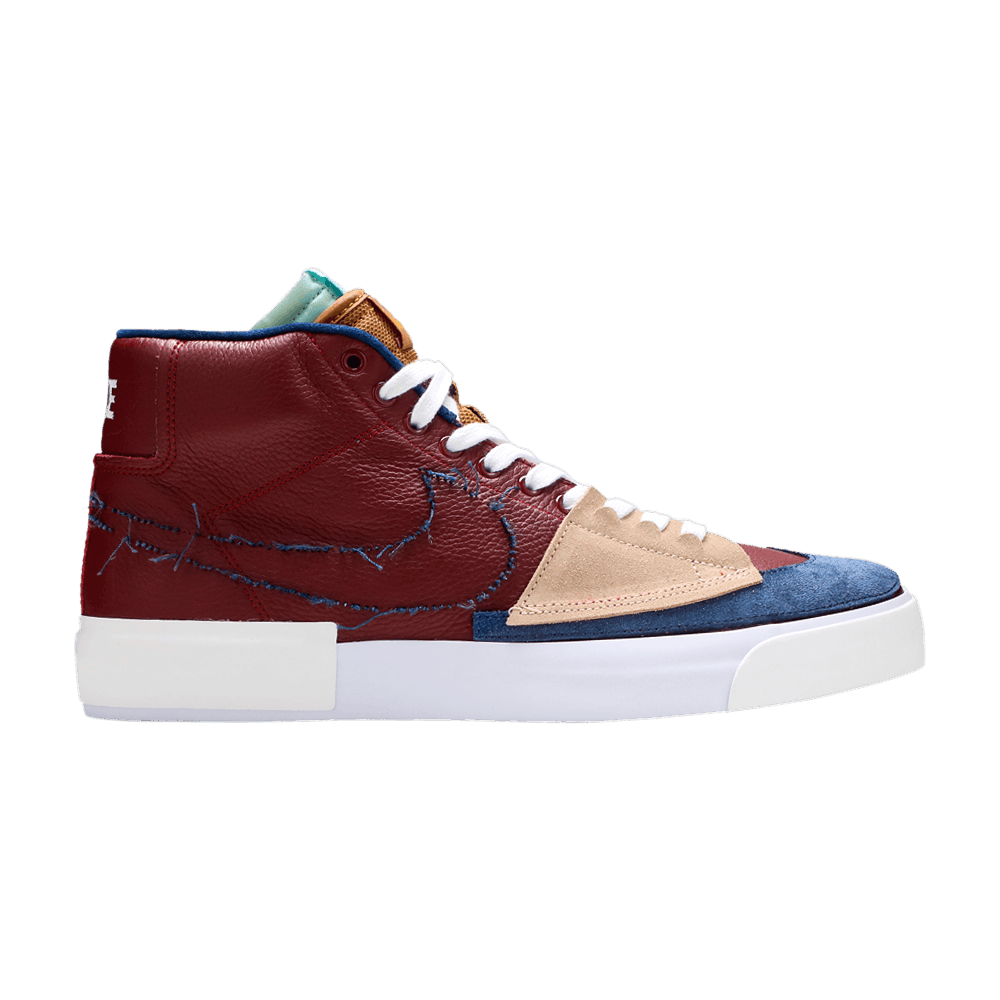 Men's Zoom Blazer Mid Edge SB 'Team Red Navy'
