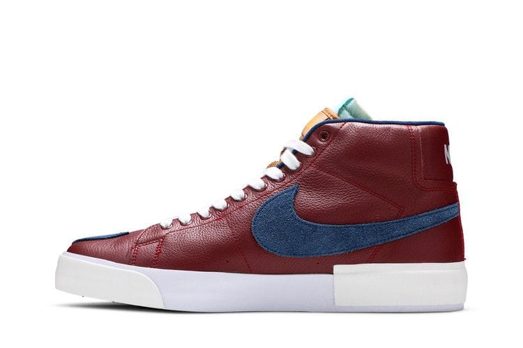 Men's Zoom Blazer Mid Edge SB 'Team Red Navy'