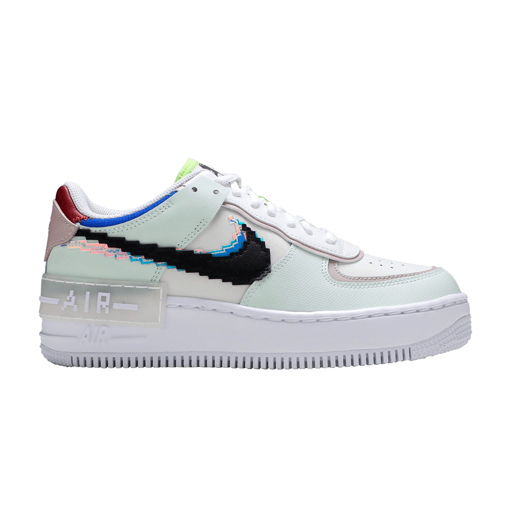 Women's Air Force 1 Shadow SE 'Pixel Swoosh - Barely Green'