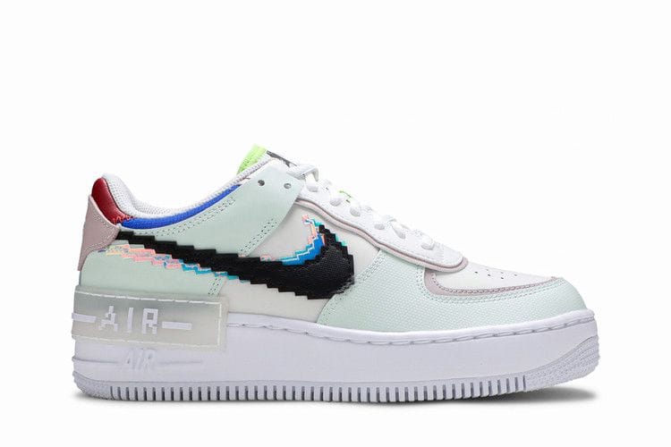Women's Air Force 1 Shadow SE 'Pixel Swoosh - Barely Green'