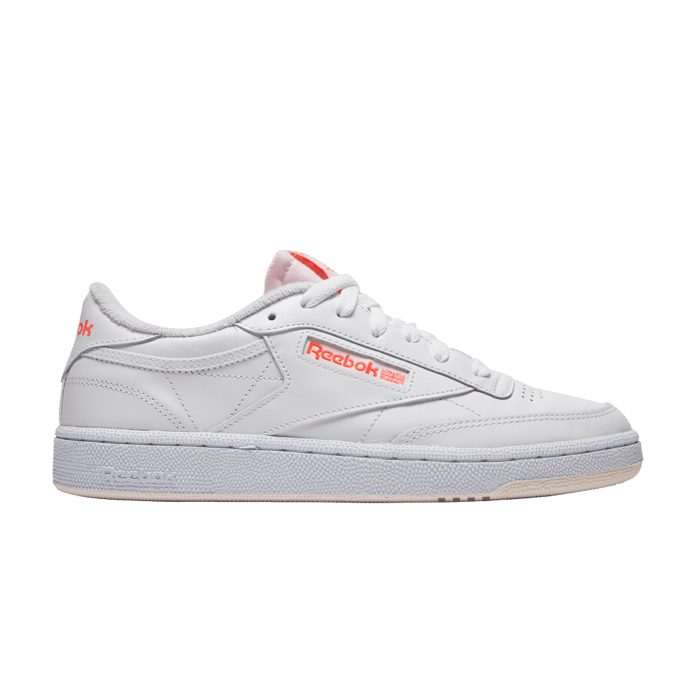 Women's Club C 85 'White Orange Flare'