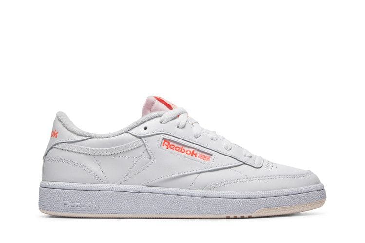 Women's Club C 85 'White Orange Flare'