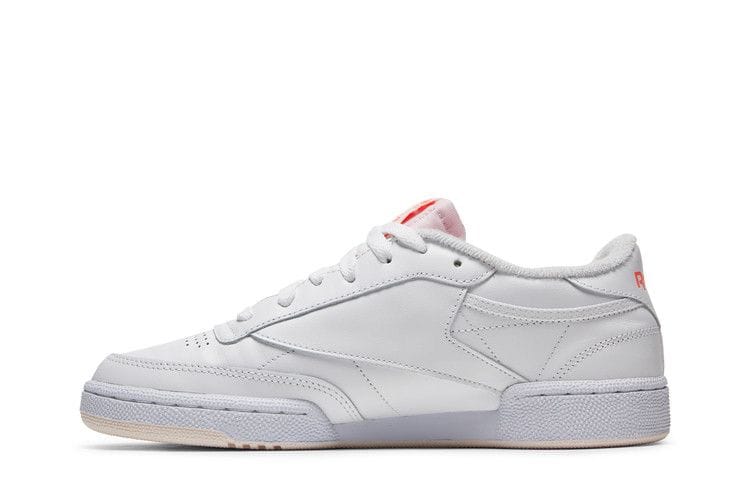 Women's Club C 85 'White Orange Flare'