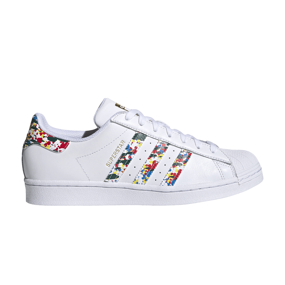 Men's Superstar 'White Splatter'
