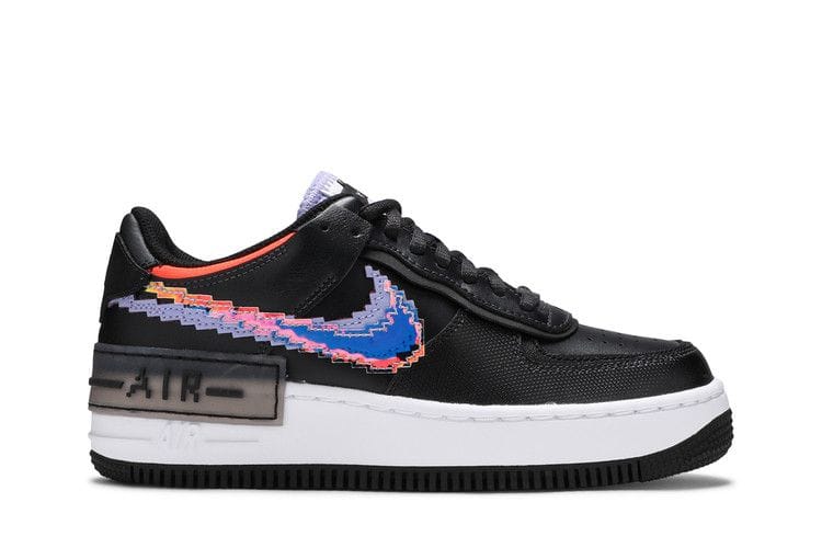 Women's Air Force 1 Shadow SE 'Pixel Swoosh - Off Noir'