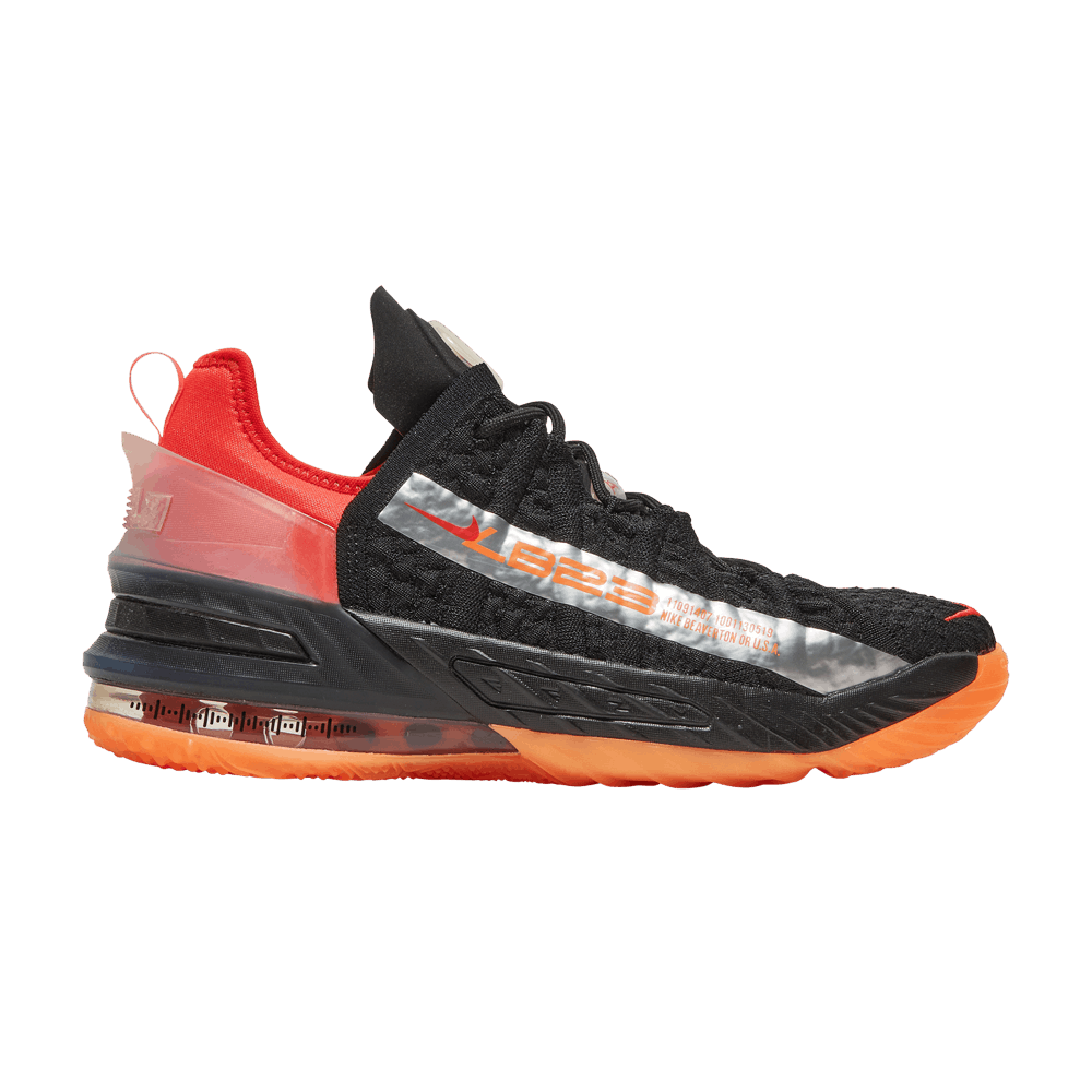 LeBron 18 GS 'Black Crimson Volt'