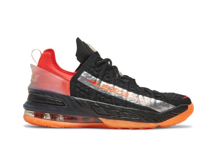 LeBron 18 GS 'Black Crimson Volt'