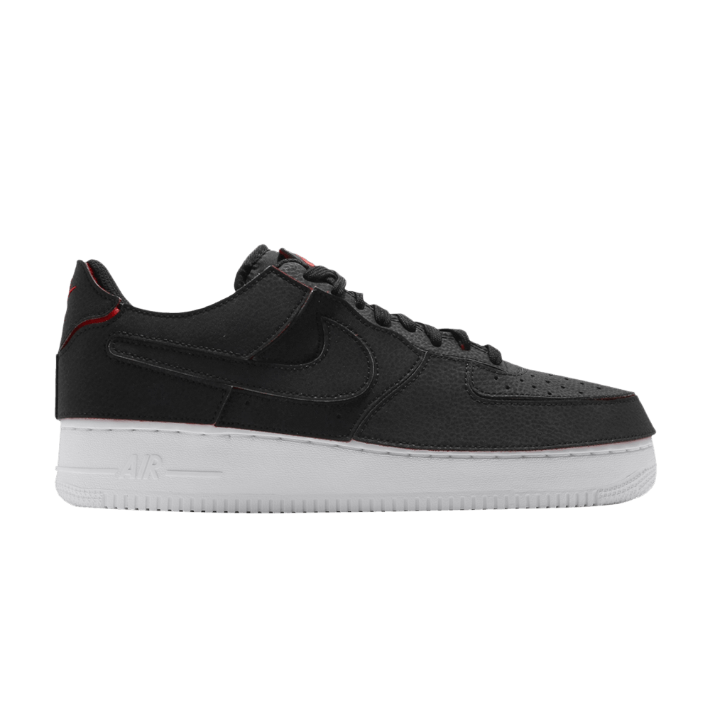 Men's Air Force 1/1 Low 'Black Chile Red'