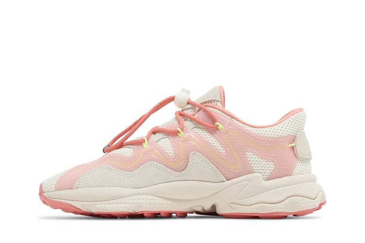 Women's Ozweego Plus 'Cream Semi Coral'