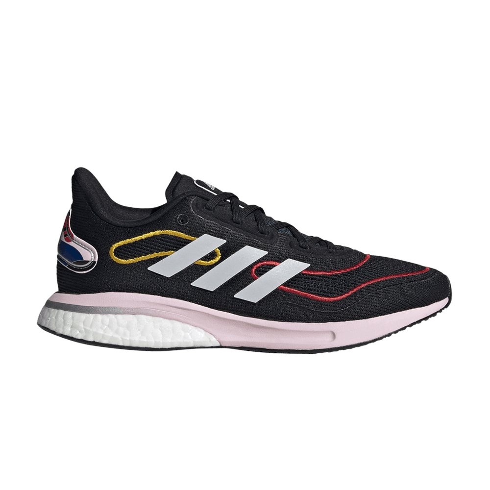 Women's Supernova 'Black Vivid Red'