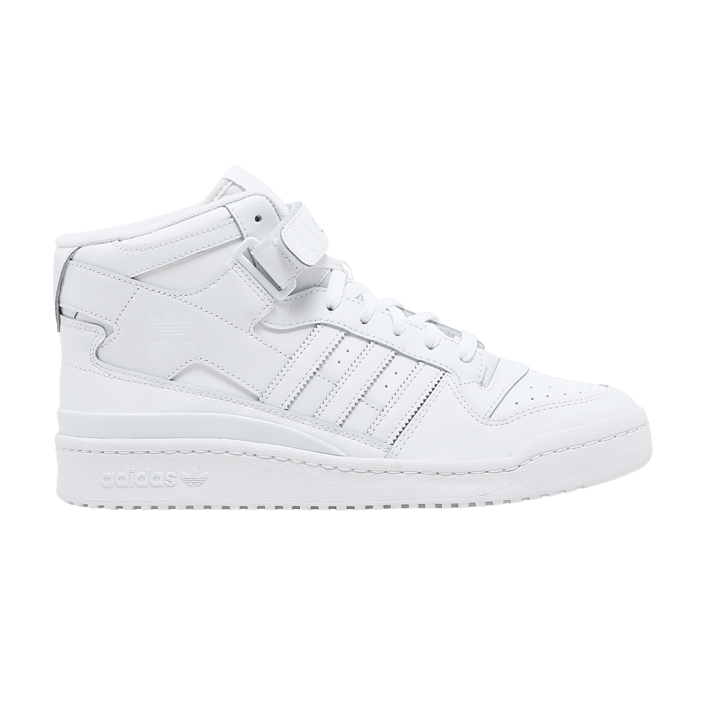 Men's Forum Mid 'Triple White'