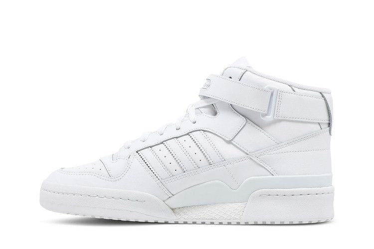 Men's Forum Mid 'Triple White'