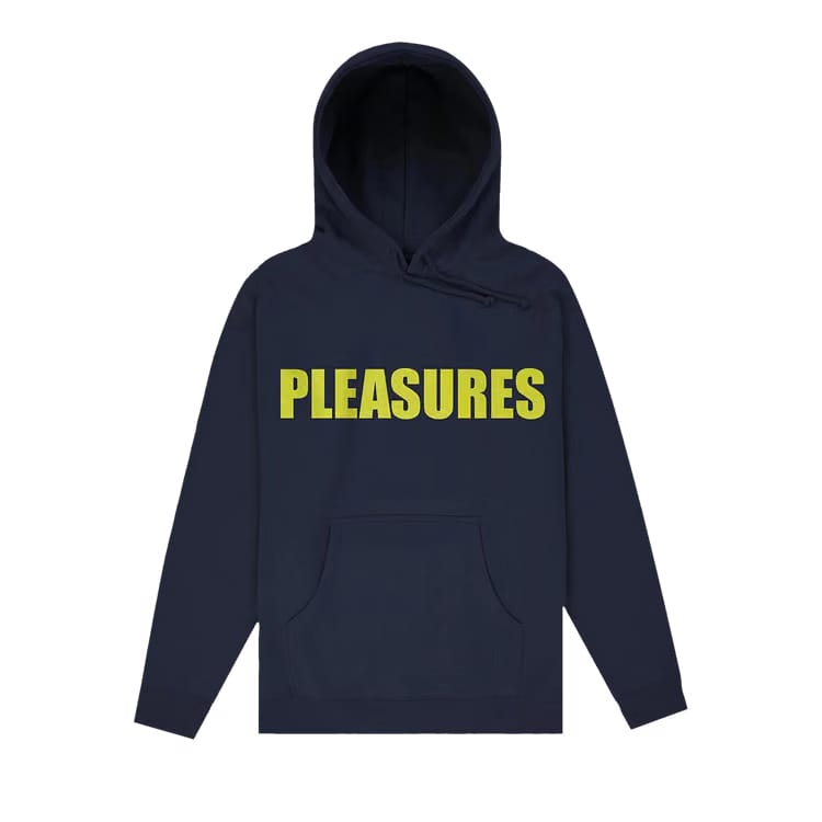 Pleasures Security Hoodie Navy