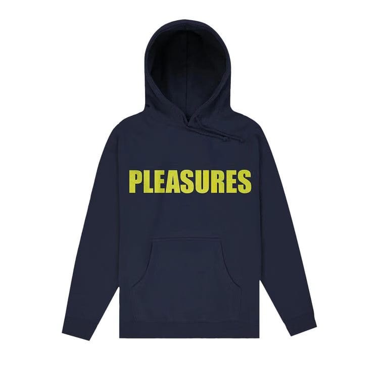 Pleasures Security Hoodie Navy