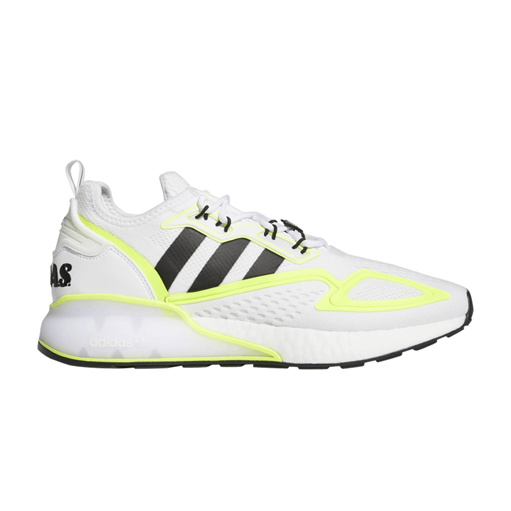 Men's ZX 2K Boost 'White Solar Yellow'