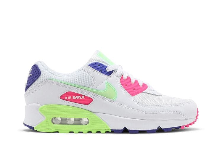 Women's Air Max 90 'White Indigo Burst Volt'
