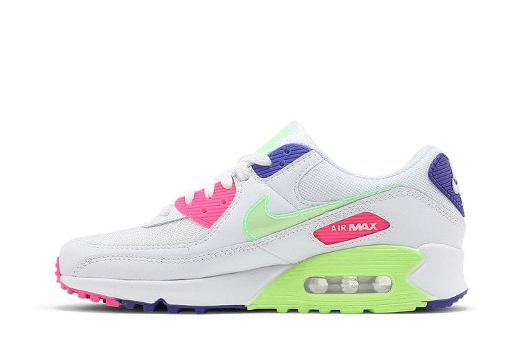Women's Air Max 90 'White Indigo Burst Volt'