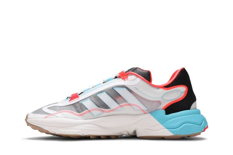 Men's Ozweego Pure 'Bright Cyan Solar Red'