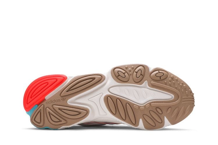 Men's Ozweego Pure 'Bright Cyan Solar Red'