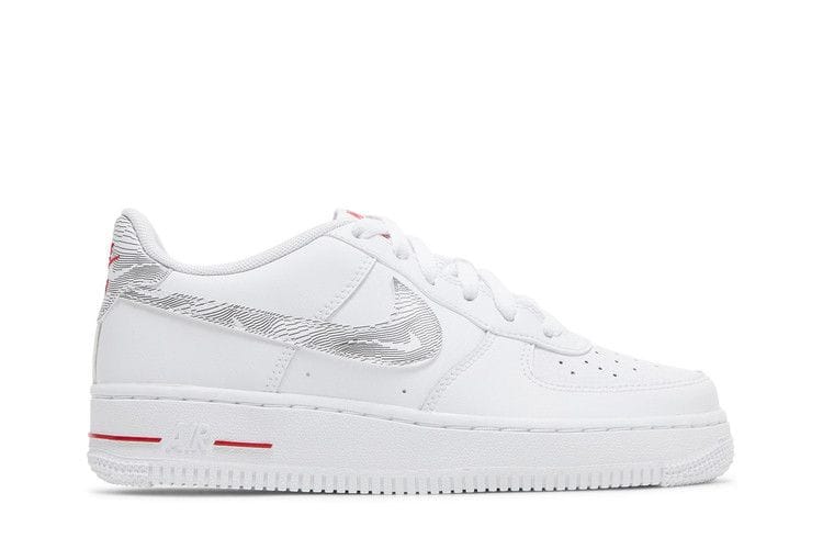 Air Force 1 Low GS 'White University Red'