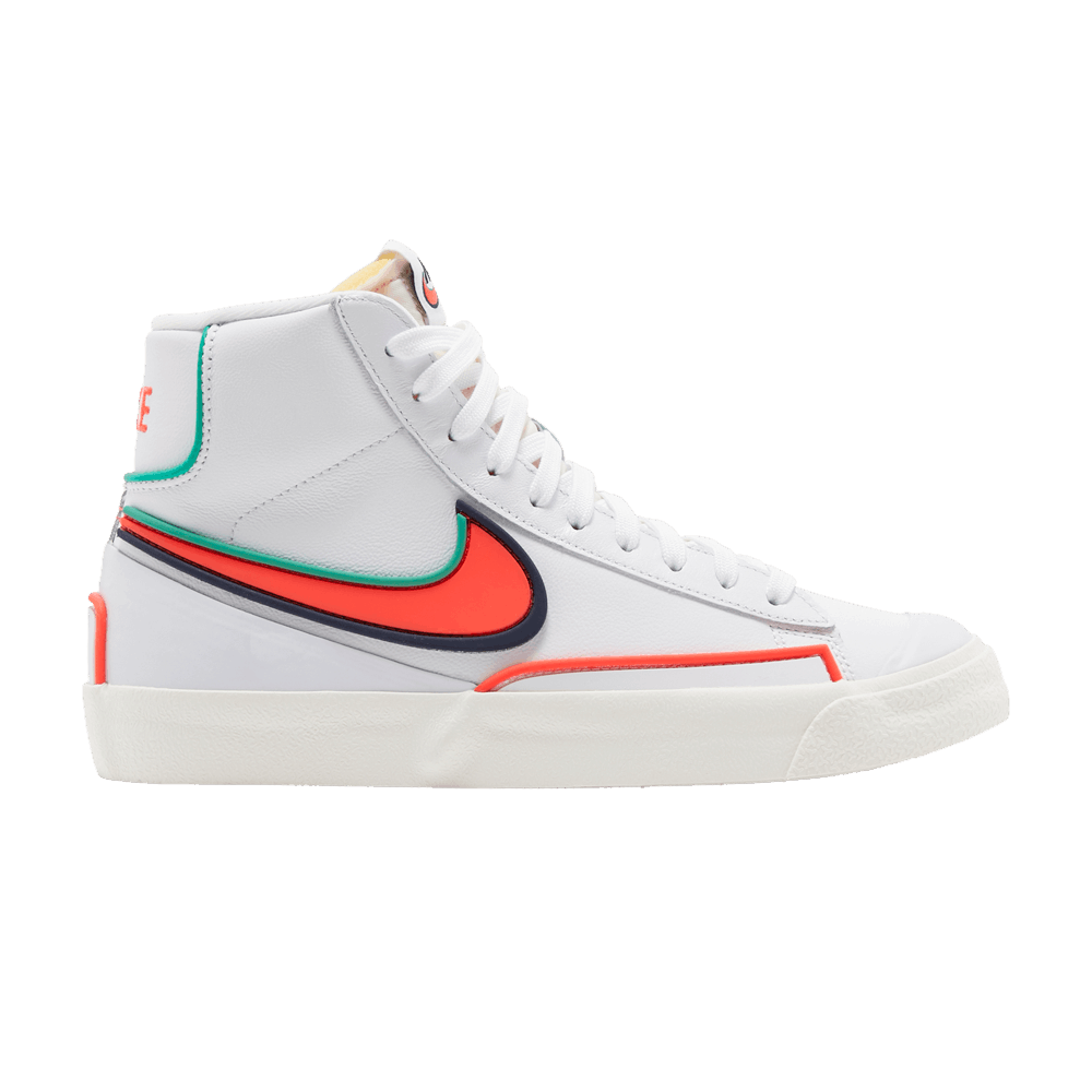Women's Blazer Mid '77 'Infinite White Crimson'