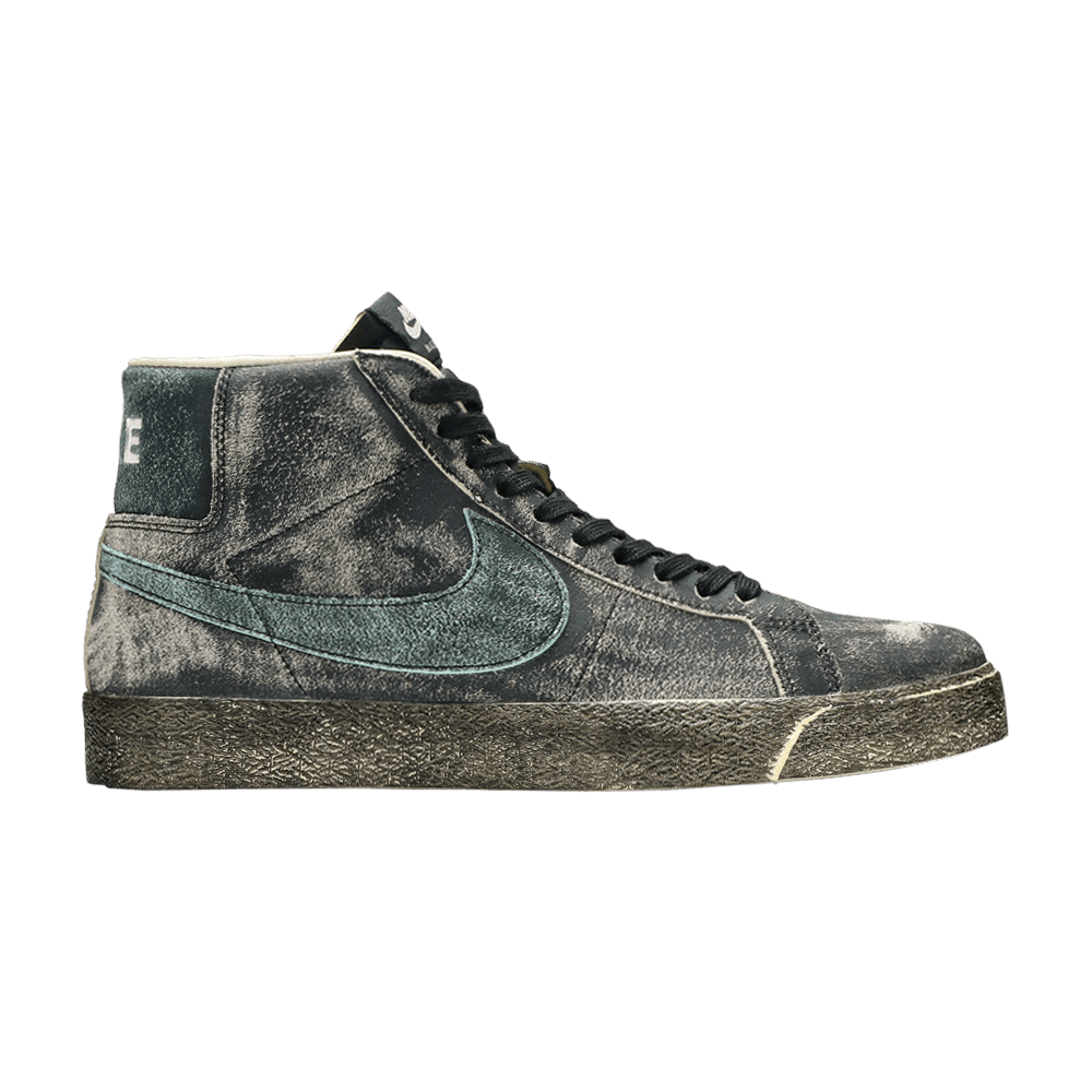 Men's Zoom Blazer Mid Premium SB 'Faded Black'