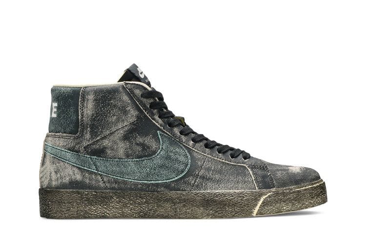 Men's Zoom Blazer Mid Premium SB 'Faded Black'