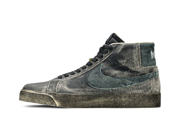 Men's Zoom Blazer Mid Premium SB 'Faded Black'