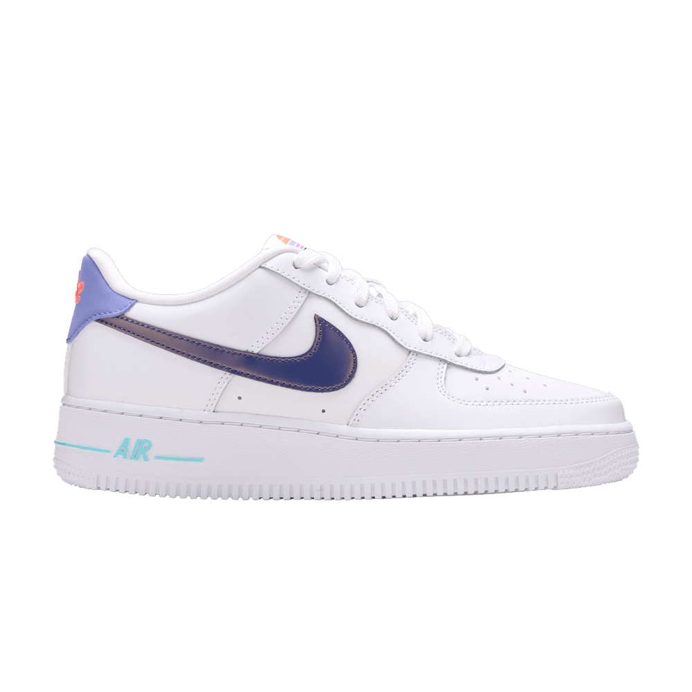 Air Force 1 LV8 1 GS 'White Dark Purple Dust'