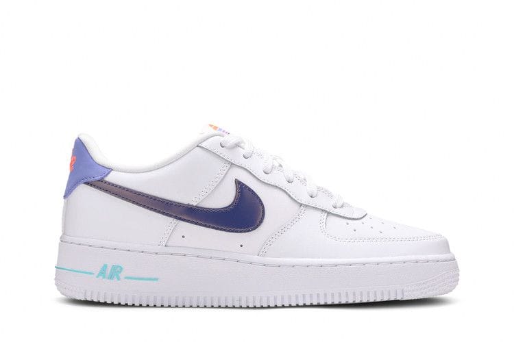 Air Force 1 LV8 1 GS 'White Dark Purple Dust'
