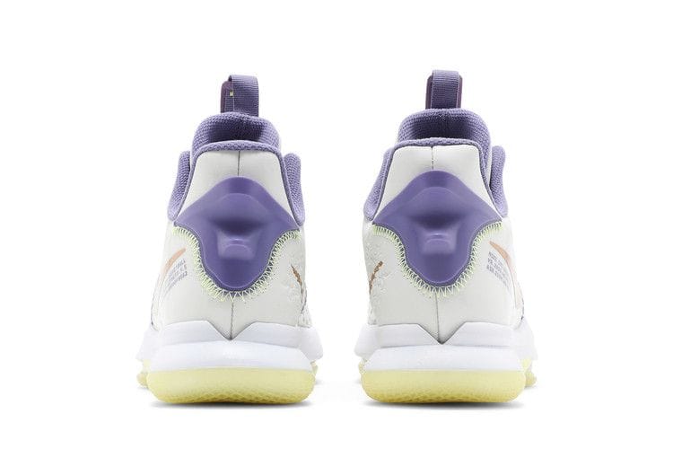Men's LeBron Witness 5 'Summit White Metallic Bronze'
